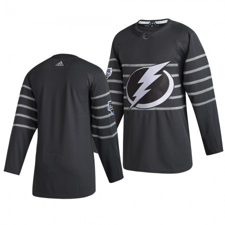 Tampa Bay Lightning Blank Grijs Adidas 2020 NHL All-Star Authentic Shirt - Mannen